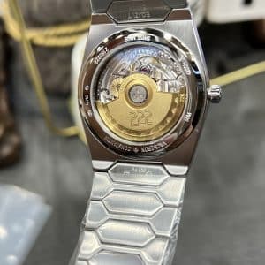 Super Clone Vacheron Constantin Historiques 222 37mm Blue Dial Steel Case Integrated Bracelet TW Factory