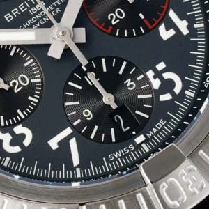 Super Clone Breitling Avenger 45 Black Dial Stainless Steel Case BLS Factory