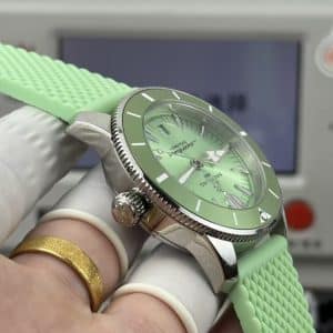 Breitling Superocean GMT Mint Green · BLS Factory China Replica Edition
