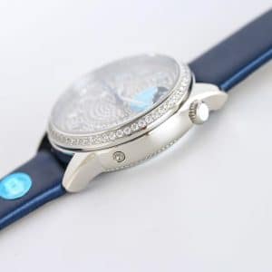 YMS Factory Super Clone Vacheron Constantin Égérie Moon Phase Ref. 8005F/000R-B958 Diamond Dial Replica
