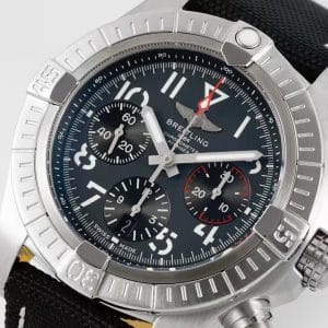 Super Clone Breitling Avenger 45 Black Dial Stainless Steel Case BLS Factory