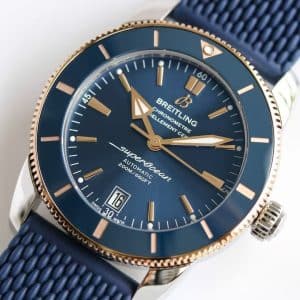 Superocean Heritage II Blue with Rose Accents — KB Factory China Replica Edition