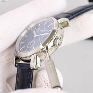 Super Clone Vacheron Constantin Traditionnelle 41mm Green Dial White Gold Case Leather Strap H8 Factory