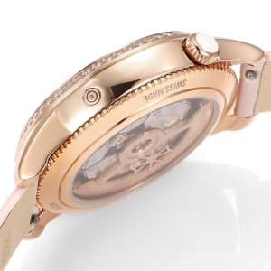 KB Factory Super Clone Vacheron Constantin Égérie Moon Phase Lilac Mother-of-Pearl Dial Ref. 8005F/000R-B958 Replica
