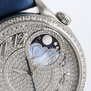 YMS Factory Super Clone Vacheron Constantin Égérie Moon Phase Ref. 8005F/000R-B958 Diamond Dial Replica