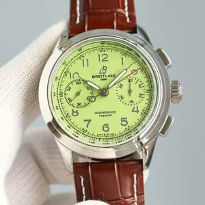 Breitling Premier Lime Green Dial — BLS Factory China Super Clone