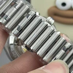 Super Clone Breitling Chronomat 42 Champagne Dial Black Subdials Stainless Steel Pilot Bracelet BLS Factory