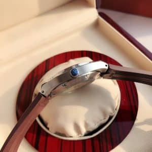 Super Clone Vacheron Constantin Overseas 41mm Brown Dial Stainless Steel Rubber Strap QC Factory