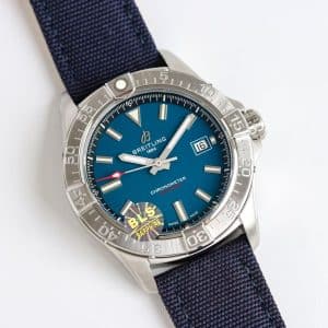 Super Clone Breitling Avenger 43 Blue Dial Stainless Steel Bracelet RAF Insignia Edition BLS Factory