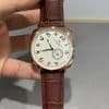 Super Clone Vacheron Constantin Historiques 4200H/000R-9359 40mm Off White Dial Pink Gold Case Leather Strap VC+ Factory