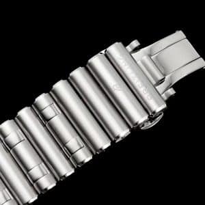 Super Clone Breitling Chronomat 42 Champagne Dial Black Subdials Stainless Steel Pilot Bracelet BLS Factory