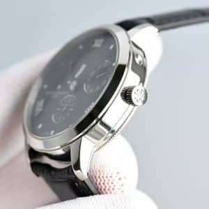 Super Clone Vacheron Constantin Traditionnelle 40mm Black Guilloché Dial Multi-Complication KM Factory