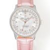 Breitling Navitimer 35 Super Clone – BLS Factory Diamond MOP Dial on Pink Leather