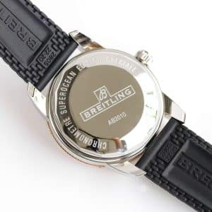 Super Clone Breitling Superocean Heritage II Black Dial Black Bezel Rubber Strap BLS Factory China Replica Edition