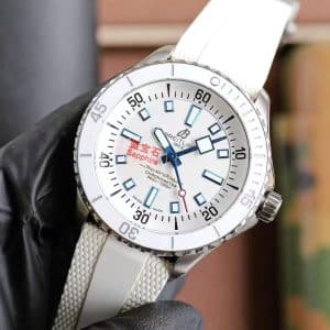 Super Clone Breitling Superocean — White Ice Edition (BLS Factory China Replica)