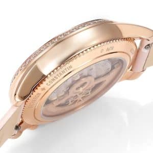 KB Factory Super Clone Vacheron Constantin Égérie Moon Phase Lilac Mother-of-Pearl Dial Ref. 8005F/000R-B958 Replica