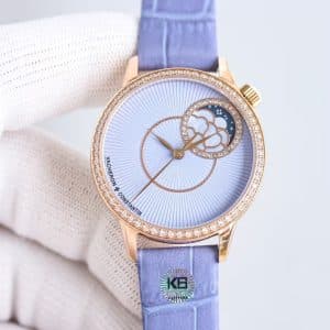 KB Factory Super Clone Vacheron Constantin Égérie Moon Phase Ref. 8005F/000R-B958