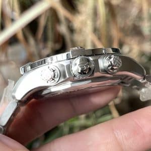 Super Clone Breitling Chronomat 44 Blue Dial Stainless Steel BLS Factory