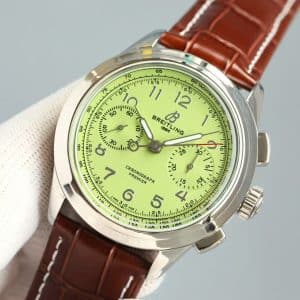 Breitling Premier Lime Green Dial — BLS Factory China Super Clone