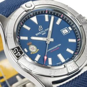 Super Clone Breitling Avenger 43 Blue Dial Stainless Steel Bracelet RAF Insignia Edition BLS Factory