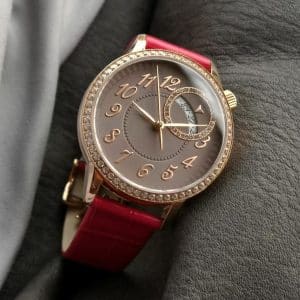 MKS Factory Super Clone Vacheron Constantin Égérie Moon Phase Grey Dial Ref. 8005F/000R-B958 Replica
