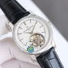 Super Clone Vacheron Constantin Traditionnelle 41mm Silver Dial White Gold Case Leather Strap H8 Factory
