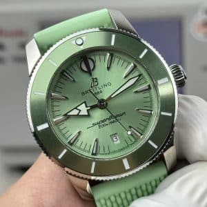 Breitling Superocean GMT Mint Green · BLS Factory China Replica Edition