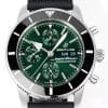 Breitling Superocean Heritage II Chronograph Green Dial · BLS Factory China Replica Edition