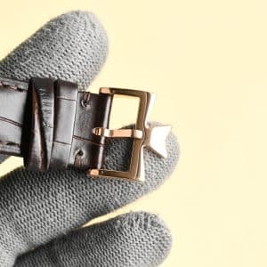Super Clone Vacheron Constantin Historiques 1921 Square 36mm White Dial Rose Gold Case Leather Strap VC Factory