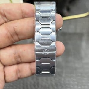Super Clone Vacheron Constantin Historiques 222 37mm Blue Dial Steel Case Integrated Bracelet TW Factory
