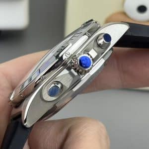 Super Clone Breitling Chronomat 42 Ice-Blue Dial Stainless Steel BLS Factory