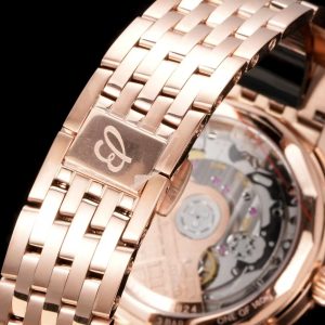 Breitling Navitimer Moonphase Chronograph Super Clone – GR Factory Rose Gold Dial on Bracelet