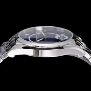Super Clone Vacheron Constantin Fiftysix 4600E/110A-B487 40mm Blue Dial Steel Case Steel Bracelet ZF Factory