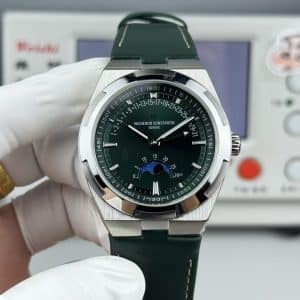 Super Clone Vacheron Constantin Overseas Moonphase & Retrograde Date Green Dial · BBS Factory