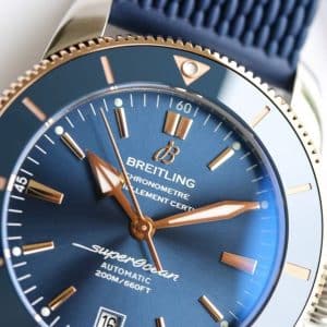 Superocean Heritage II Blue with Rose Accents — KB Factory China Replica Edition