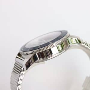 Super Clone Breitling Superocean Heritage II Blue Dial Mesh Bracelet BLS Factory China Replica Edition
