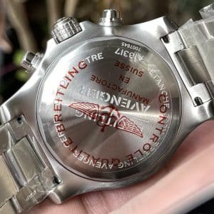 Super Clone Breitling Chronomat 44 Blue Dial Stainless Steel BLS Factory