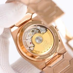 Super Clone Vacheron Constantin Historiques 222 37mm Brown Dial Rose Gold Case Integrated Bracelet VC+ Factory
