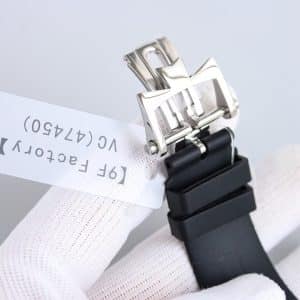 Super Clone Vacheron Constantin Overseas 7700V 41mm Grey Dial Stainless Steel Integrated Bracelet KB Factory