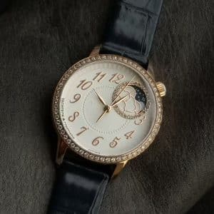 ZF Factory Super Clone Vacheron Constantin Égérie Moon Phase White Dial Ref. 8005F/000R-B958 Replica