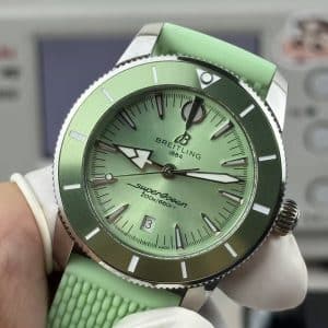 Breitling Superocean GMT Mint Green · BLS Factory China Replica Edition