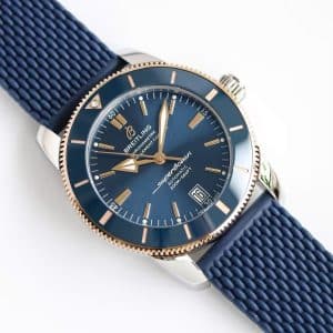 Superocean Heritage II Blue with Rose Accents — KB Factory China Replica Edition