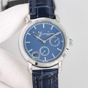 Vacheron Constantin Traditionnelle Power-Reserve Pointer-Date Blue Dial — KB Factory 40mm Super Clone