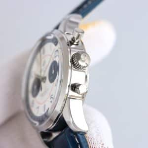 Super Clone Breitling Premier Chronograph 42 Blue-Silver Bi-Color Dial – KB Factory