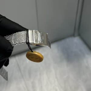 China Replica Breitling Superocean Heritage Chronograph “Panda Dial” Mesh Bracelet — BLS Factory