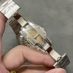 Super Clone Vacheron Constantin Overseas 41mm Brown Dial Stainless Steel Integrated Bracelet MKS Factory