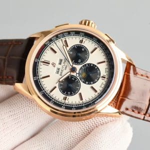 Super Clone Breitling Premier Moonphase Calendar – BLS Factory (Rose Gold / Cream Dial)