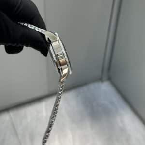 China Replica Breitling Superocean Heritage Chronograph “Panda Dial” Mesh Bracelet — BLS Factory