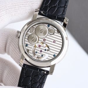 Super Clone Vacheron Constantin Traditionnelle 41mm Silver Dial White Gold Case Leather Strap H8 Factory