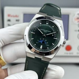 Super Clone Vacheron Constantin Overseas Moonphase & Retrograde Date Green Dial · BBS Factory